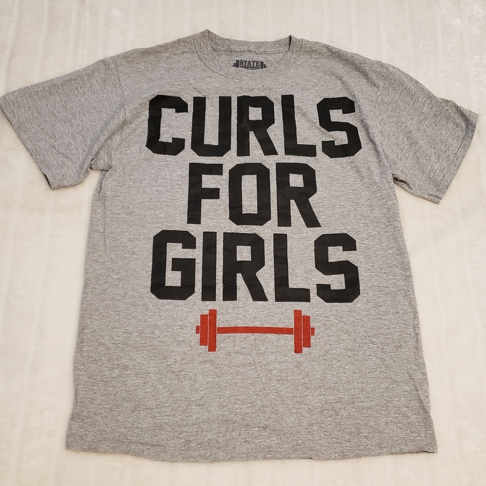 State Fitness Curls For Girls T-Shirt